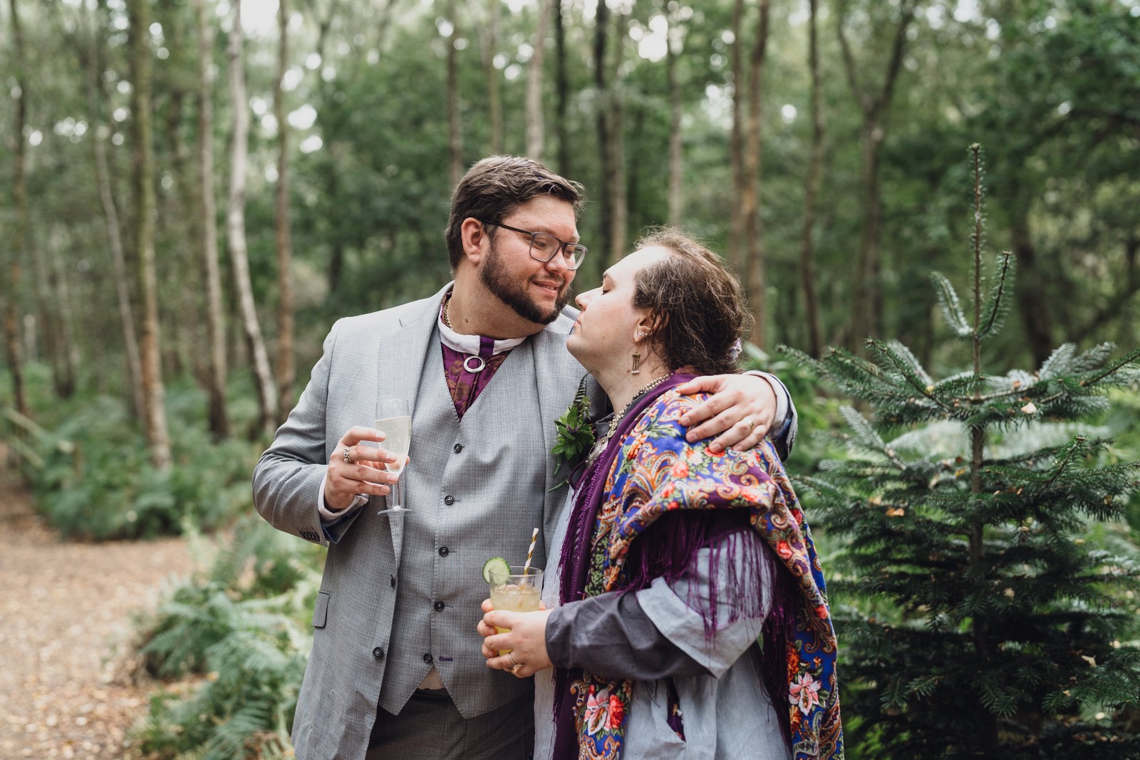 Ben & Kris // Cheshire woodland weddings