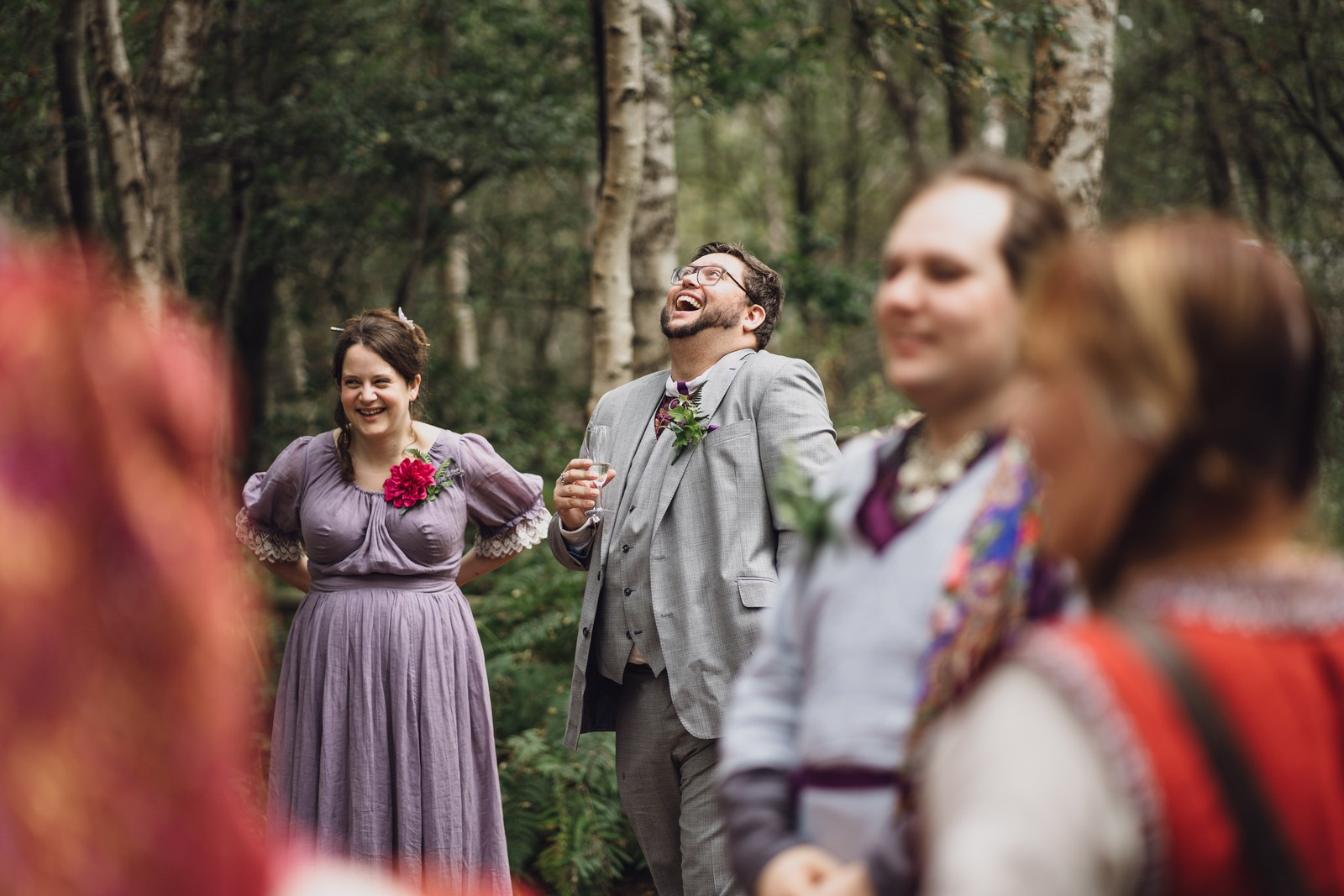 Ben & Kris // Cheshire woodland weddings