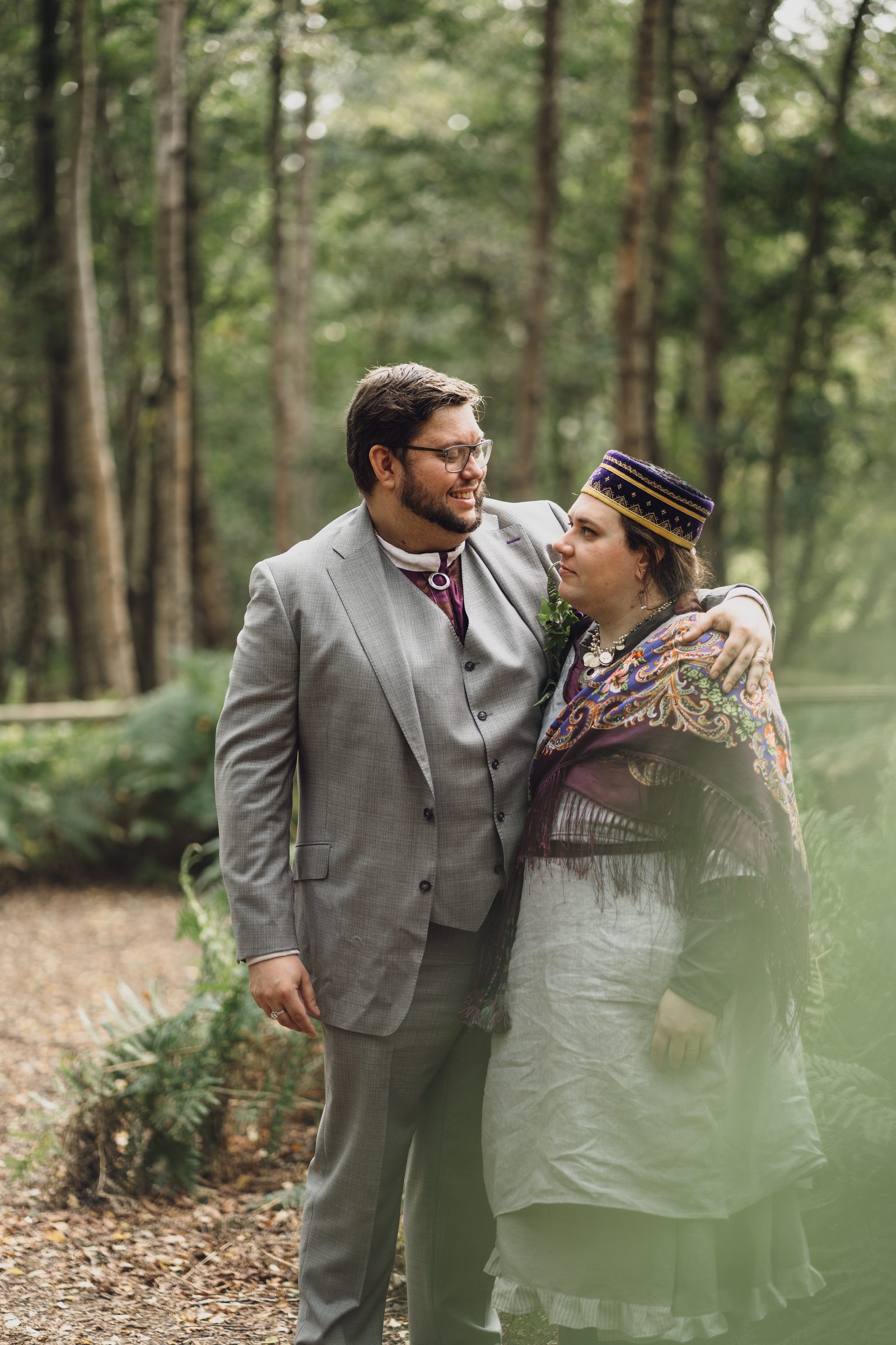 Ben & Kris // Cheshire woodland weddings