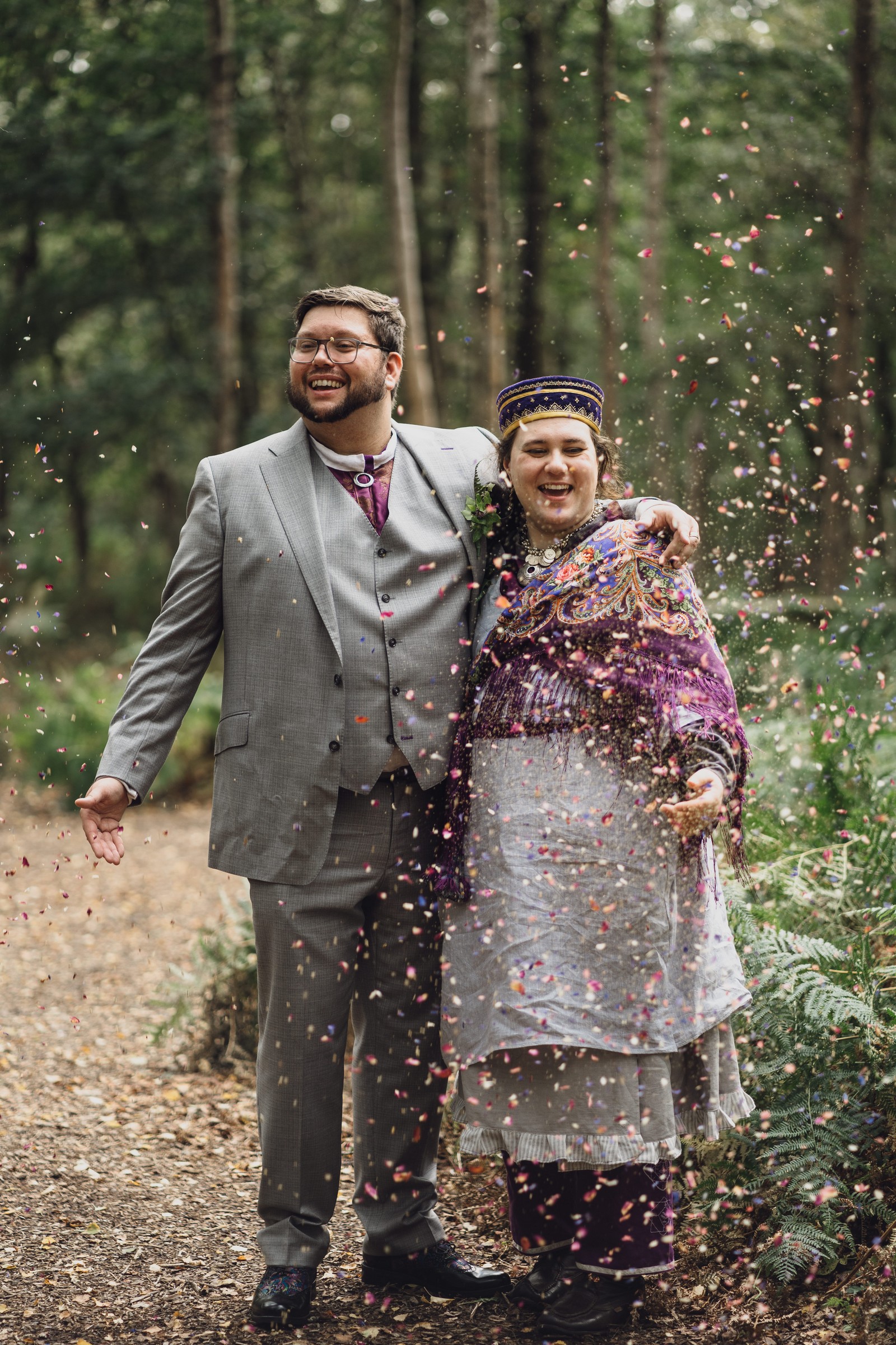 Ben & Kris // Cheshire woodland weddings