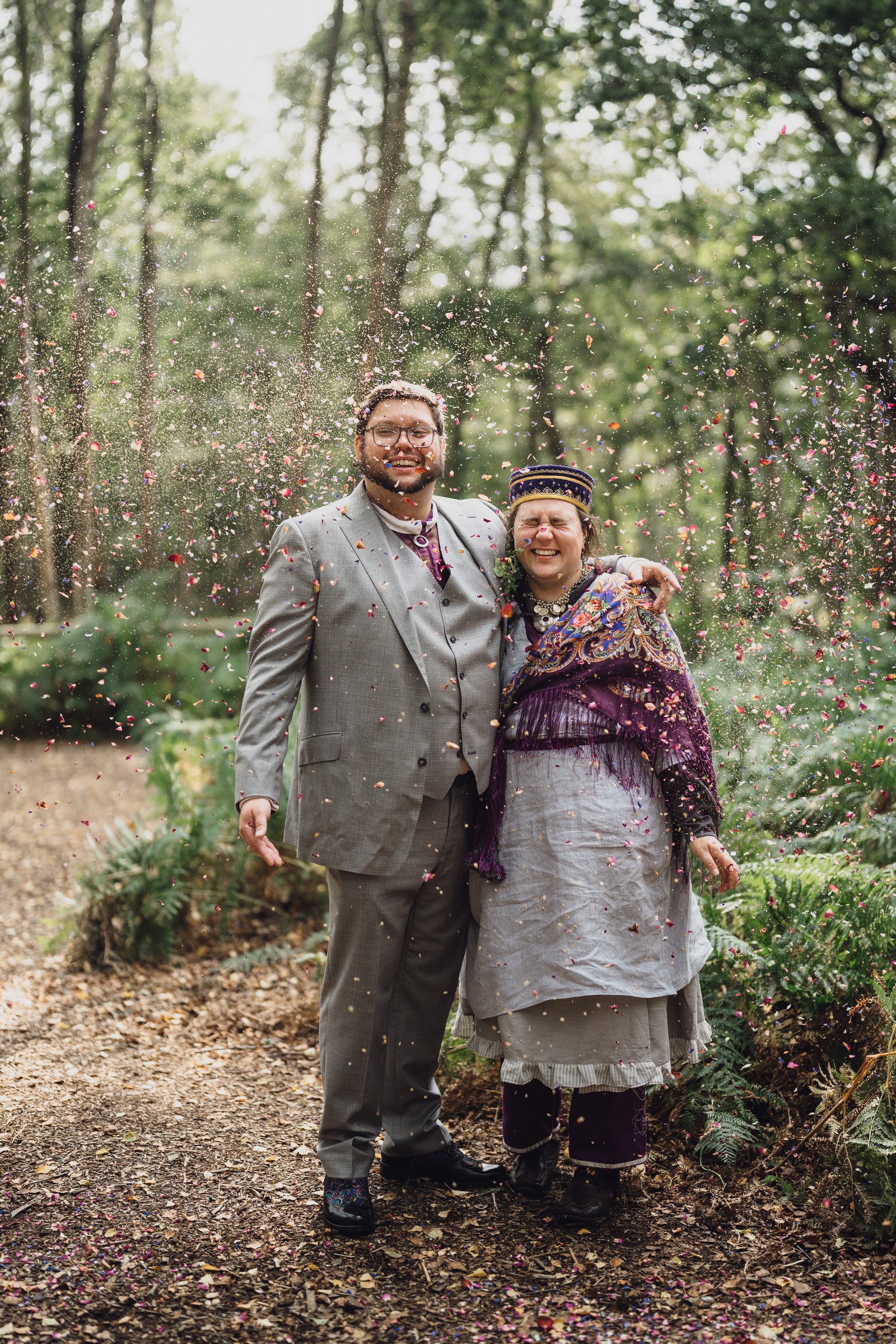 Ben & Kris // Cheshire woodland weddings