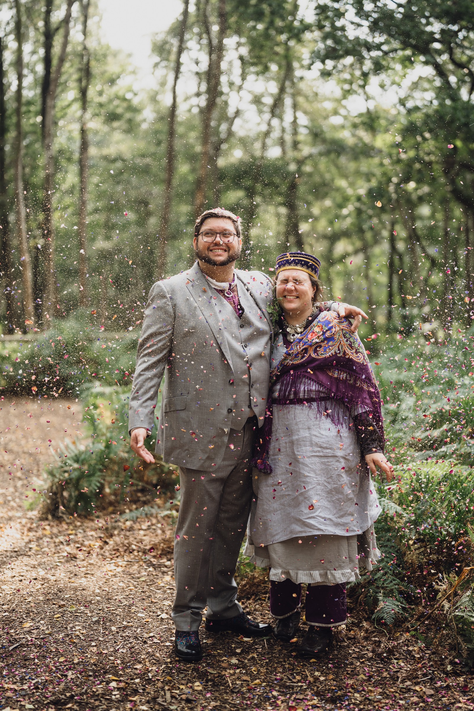 Ben & Kris // Cheshire woodland weddings