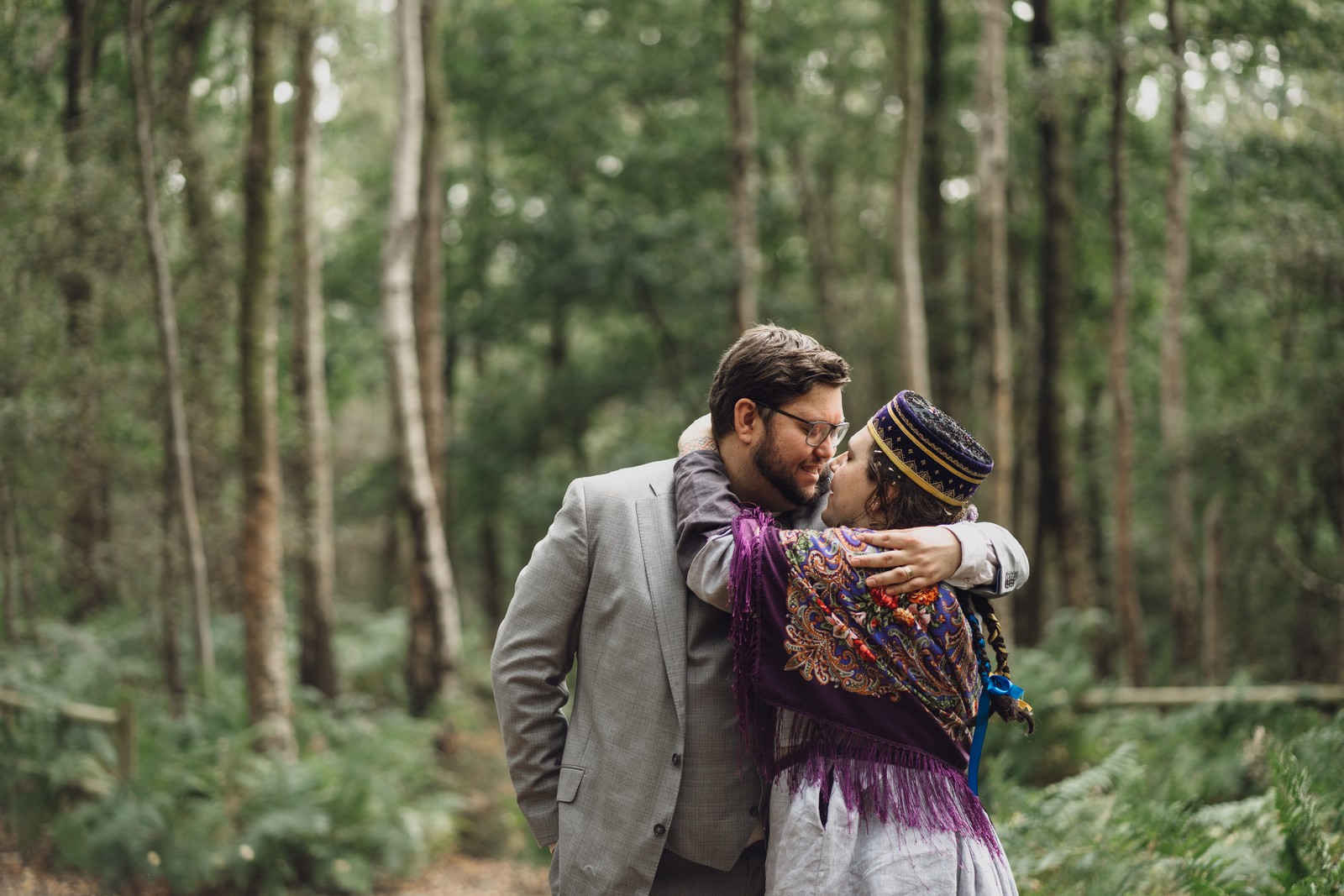 Ben & Kris // Cheshire woodland weddings