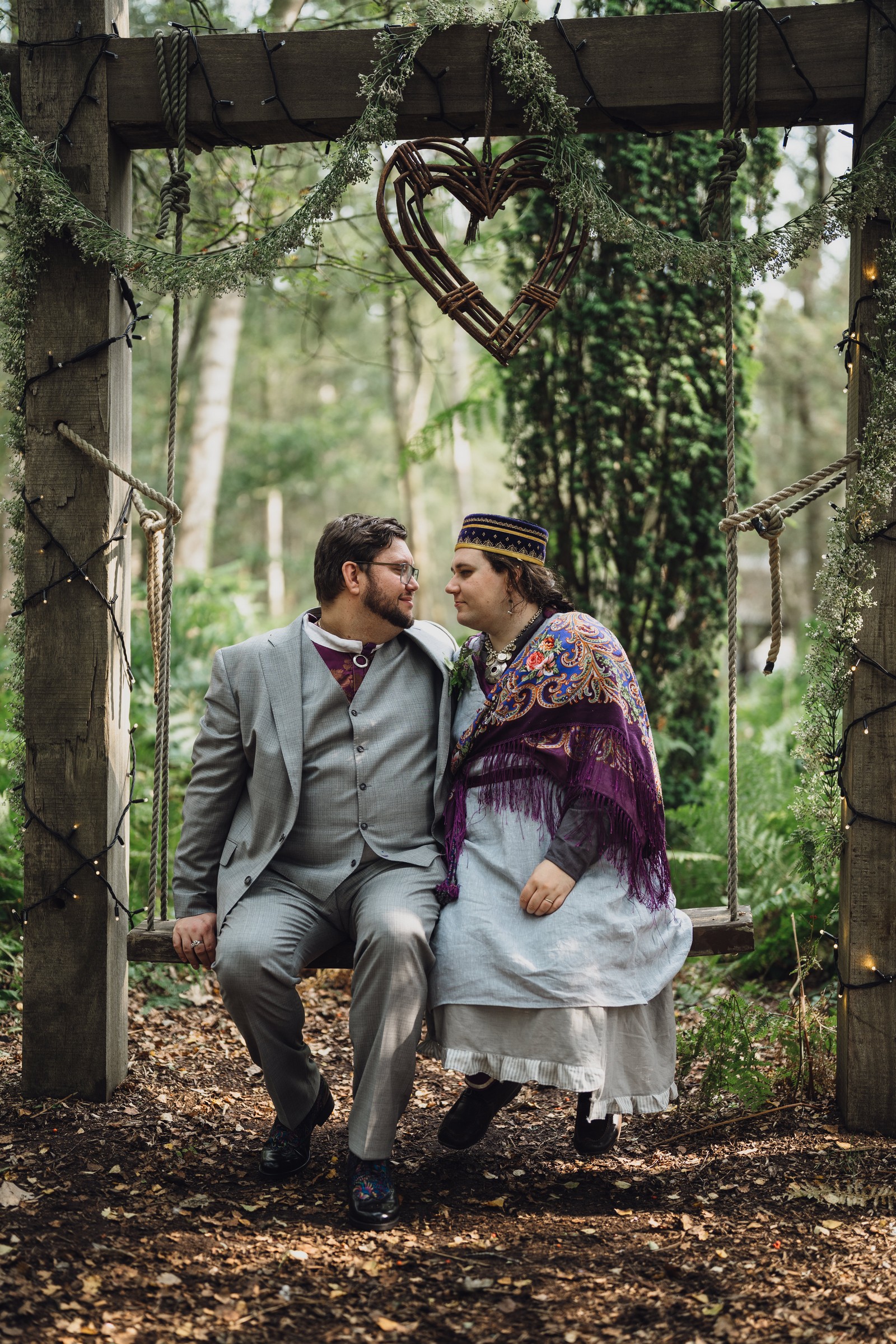 Ben & Kris // Cheshire woodland weddings