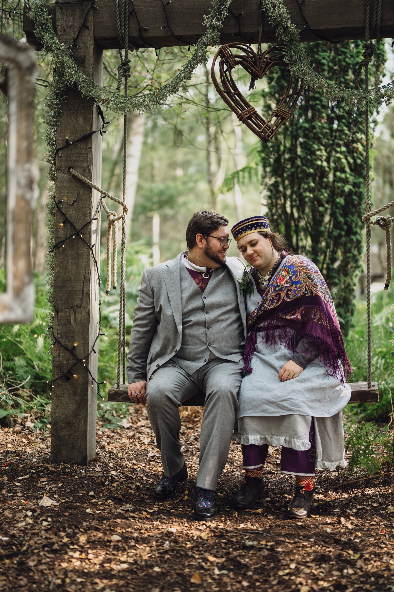 Ben & Kris // Cheshire woodland weddings