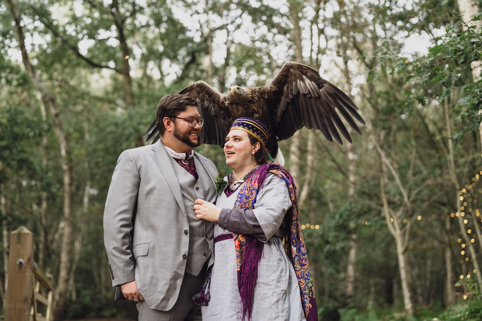 Ben & Kris // Cheshire woodland weddings