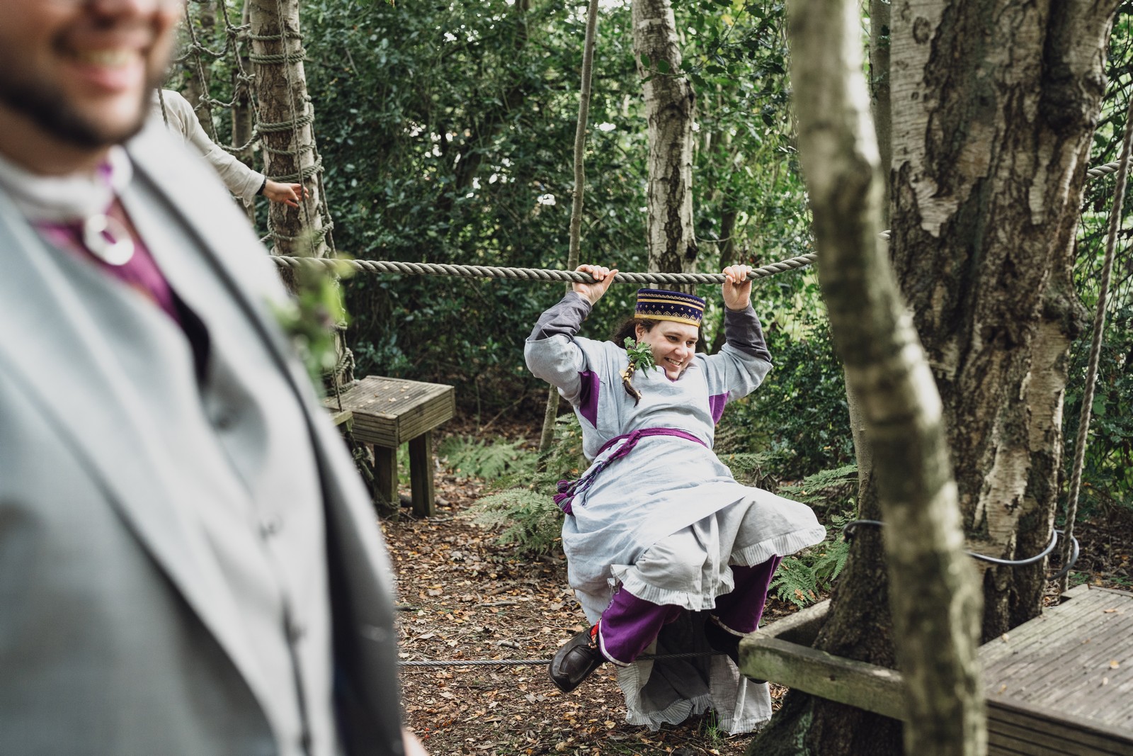 Ben & Kris // Cheshire woodland weddings