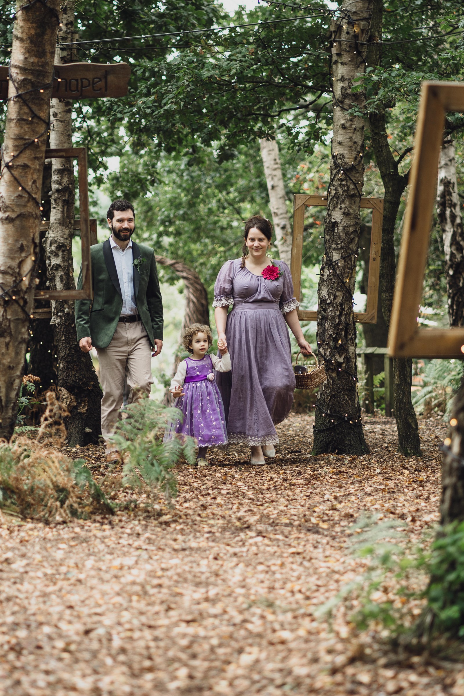 Ben & Kris // Cheshire woodland weddings