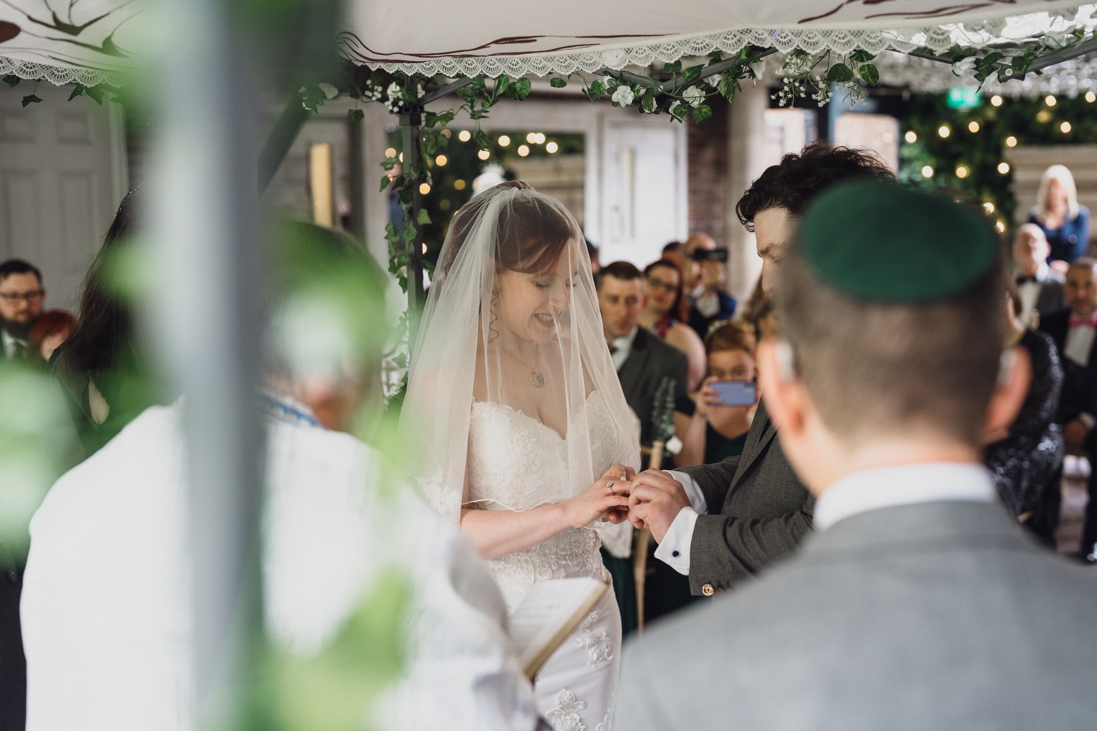 Delamere Manor Jewish Wedding // Harri & Sam