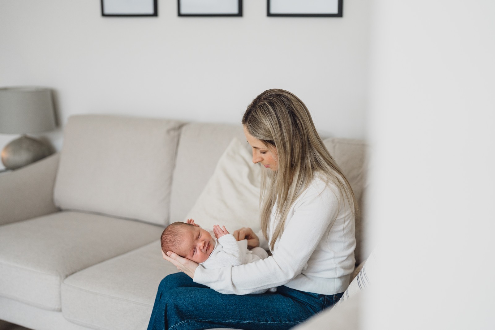 Baby shoot at home // Phoebe